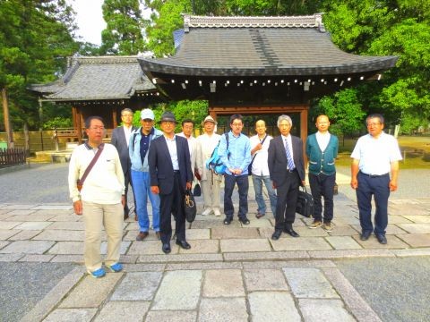 集合写真・広隆寺