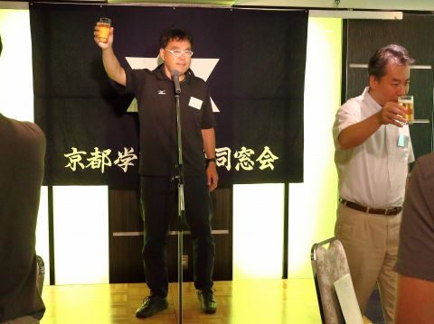 07 池川哲史 教育修学支援センター長・乾杯